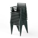 NINE 19 Outdoors Stacking Armchair - Green