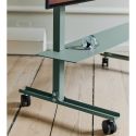 Pedestal Straight Rollin' TV Stand