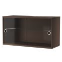 String Shelving - Glass Display Cabinet