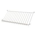 String Shelving Metal Magazine Rack - Light Grey