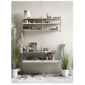String Shelving Outdoor Galvanised Configurable System