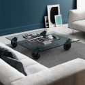 Fontana Arte 'Tavolo Con Ruote' Coffee Table
