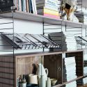 String Shelving - Metal Magazine Rack