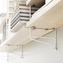 String Pocket Shelving - Ash White