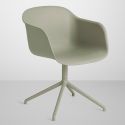 Muuto Fiber Recycled Armchair - Swivel Base