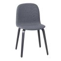 Muuto Visu Chair - Upholstered with Wood Base 
