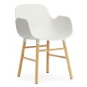 Normann Copenhagen Form Armchair - Wooden Base