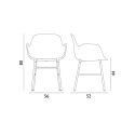 Normann Copenhagen Form Armchair - Chrome Base