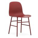 Normann Copenhagen Form Dining Chair - Steel Base