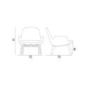 Normann Copenhagen Era Lounge Chair - Low Back 
