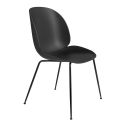 Gubi Beetle Dining Chair - Unupholstered - Metal Conic Leg Base