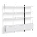 HAY Pier Shelving System 133 - 3 Columns