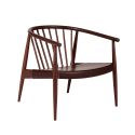 L. Ercolani Reprise Chair with Hide Seat