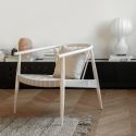 L. Ercolani Reprise Chair with Webbed Seat