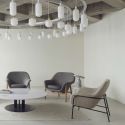 Normann Copenhagen Drape Lounge Chair, Low - Steel Leg