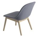 Muuto Fiber Lounge Chair With Wood Base 