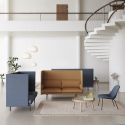 Muuto Fiber Lounge Chair With Tube Base 