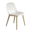 Muuto Fiber Recycled Side Chair - Wood Base