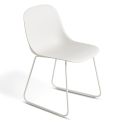 Muuto Fiber Recycled Side Chair - Sled Base