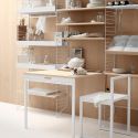 String Shelving Folding Table