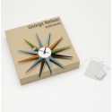 Vitra Sunburst Clock - Multi Coloured