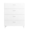 String Relief Chest of Drawers Wide, Leg Base