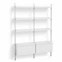 HAY Pier Shelving System 132 - 2 Column