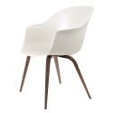 Gubi Bat Dining Chair - Wooden Leg Base