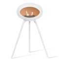 Le Feu Dome Bioethanol Fireplace - Ground Wood High