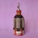 MAEGEN Woven Oil Pourer - Black & Cream