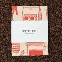 Wrap Tea Towel - Coffee Time