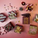 Zesty Lemons Christmas Matchbook - Gingerbread