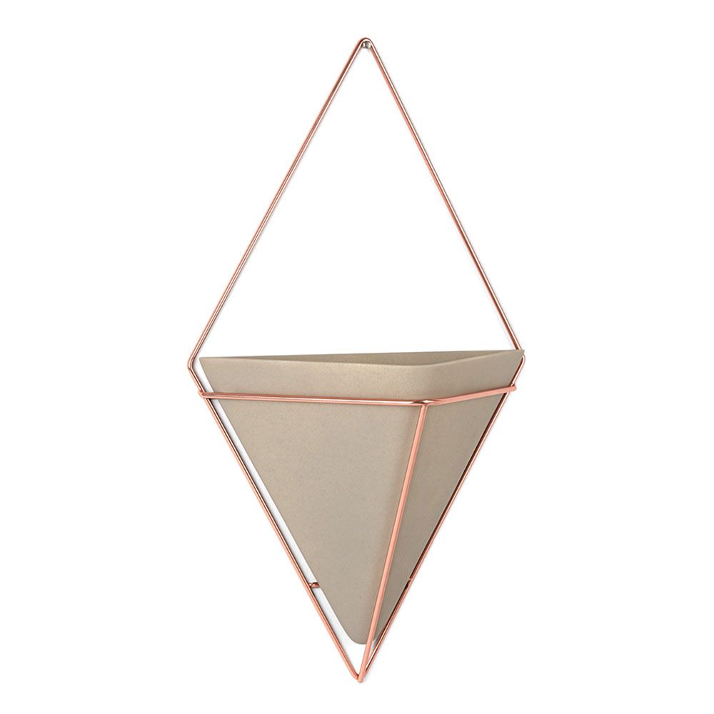 Umbra Trigg Wall Vessel Copper Utility Design UK