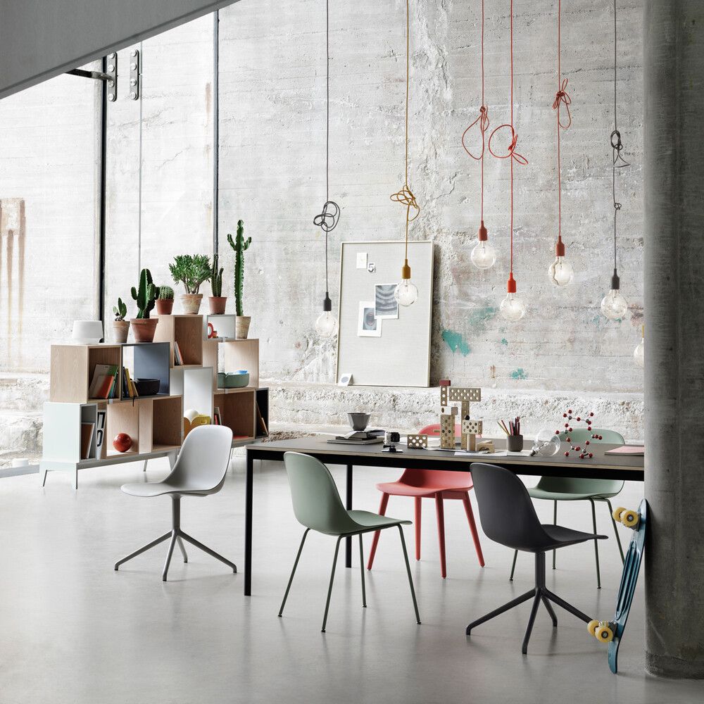 Muuto fiber chair tube base online