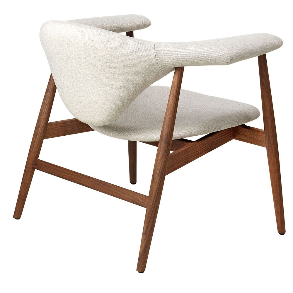 Gubi Masculo Lounge Chair Wood frame Utility Design UK