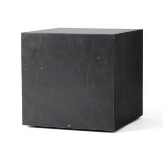 Audo Copenhagen Marble Plinth Cubic Nero Marquina