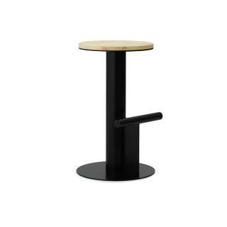 Normann Copenhagen Pole Bar Stool, black