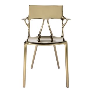 Kartell A.I Artificial Intelligence Recycled Chair Orange
