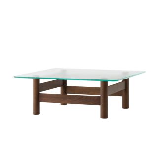 Audo Copenhagen Brasilia Lounge Table Dark Stained Oak