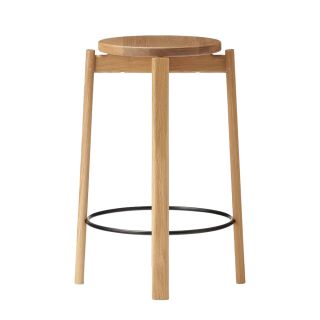 Audo Copenhagen Passage Counter Stool Natural Oak