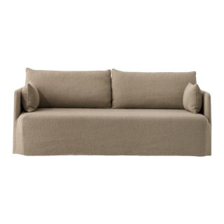 Audo Copenhagen  Offset Sofa - Two Seater with Loose Cover Front View