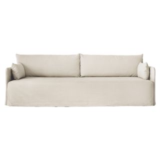 Audo Copenhagen Offset Sofa - Three Seater with Loose Cover Jasmine Yard Collective, Jasmine