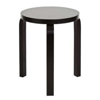 Artek Stool 60 - Black / Black