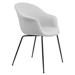 Gubi Bat Dining Chair - Fully Upholstered Metal Base 