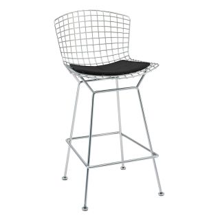 Knoll Bertoia Bar Stool with Seat Pad