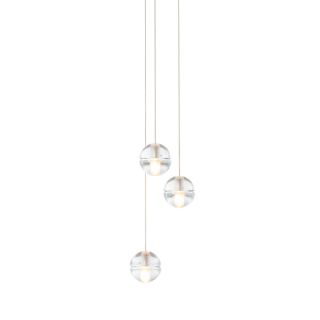 Bocci 14.03 Random Pendant - Clear & White