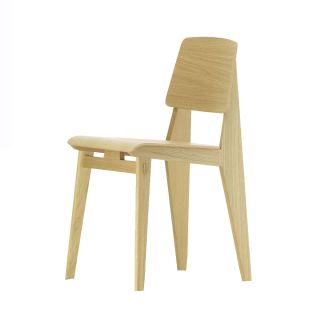Vitra Prouve Chaise Tout Bois Chair - Natural Oak