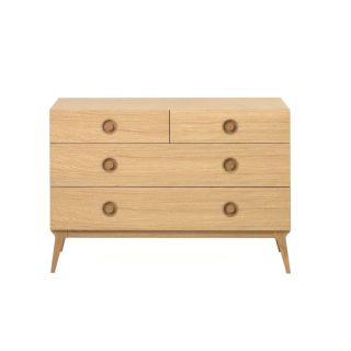 Case Furniture Valentine Chest Of Drawers in oak.