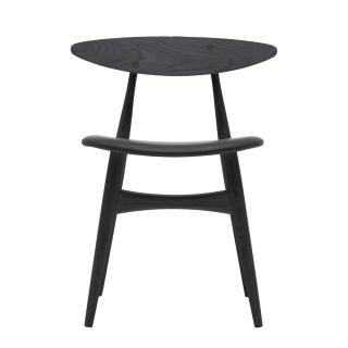 Carl Hansen CH33P Dining Chair Black Oak