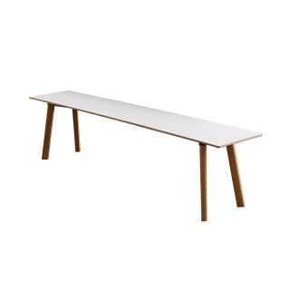 HAY Copenhague Deux CPH215 Bench White Top & Beech 